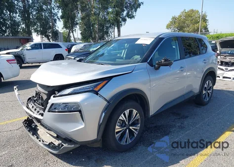 2023 Nissan Rogue Sv Intelligent Awd from USA, damaged, VIN 5N1BT3BB7PC757093
